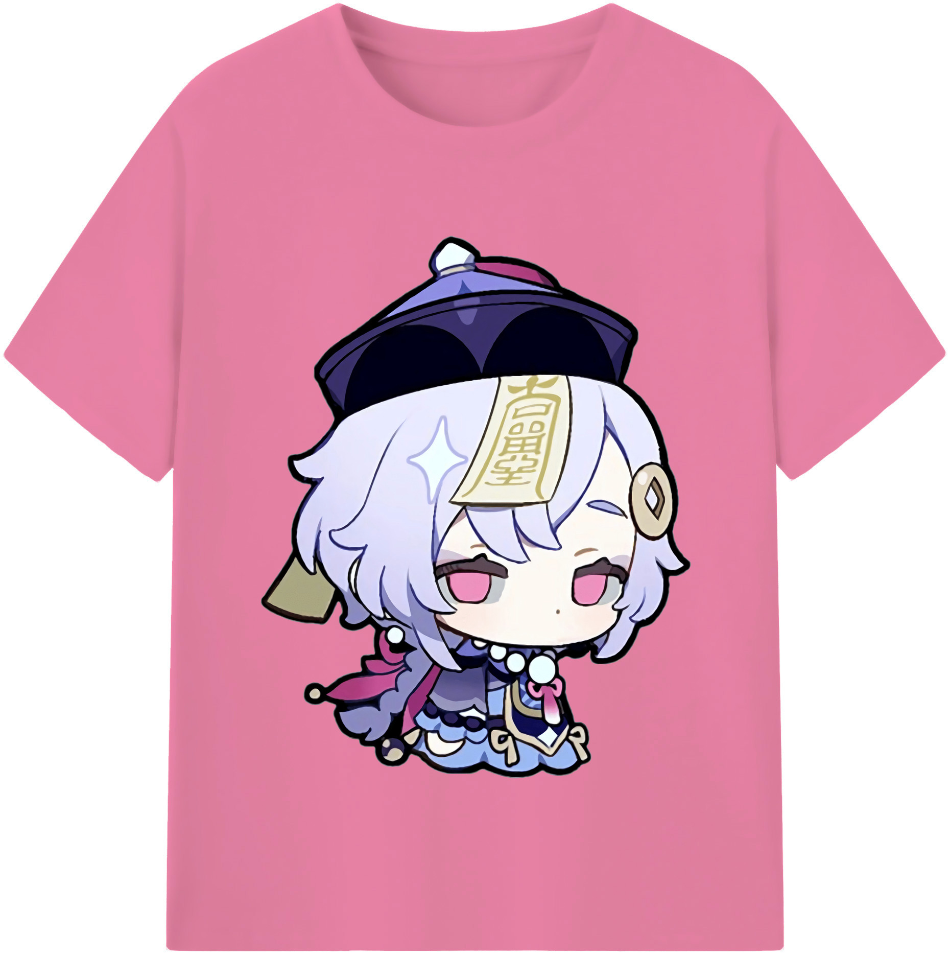 げんし神 七七 なな  genshin Nana 綿100％半袖Tシャツ（フロントプリント）